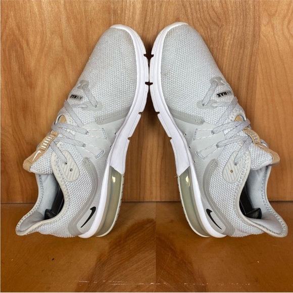 Women's 8 Nike Air Max Sequent 3 Platinum SEF1505 - Picture 3 of 8